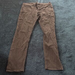 Black Straight-Leg Pants